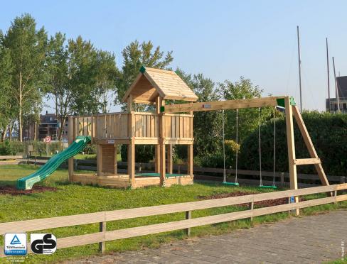 Certified Climbing Frame with Swing • Hy-land P5s