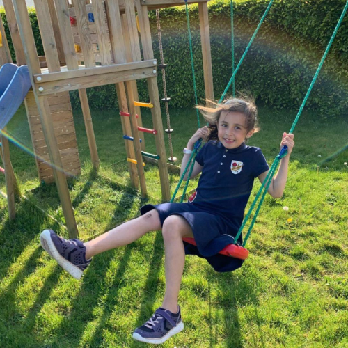 Jungle Gym wooden swing