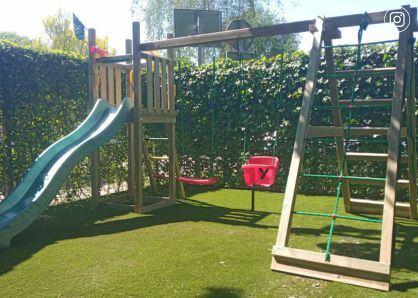 Jungle Gym Climbing Frame 2-Swing