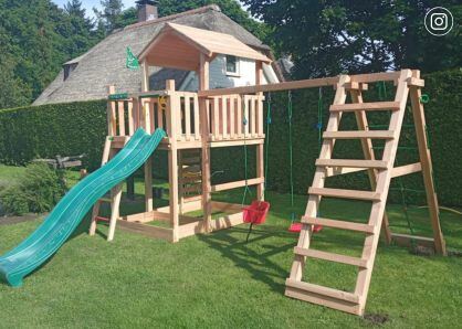 Jungle Gym Climbing Frame 2-Swing