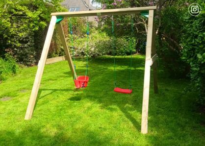 Jungle Gym Climbing Frame 2-Swing